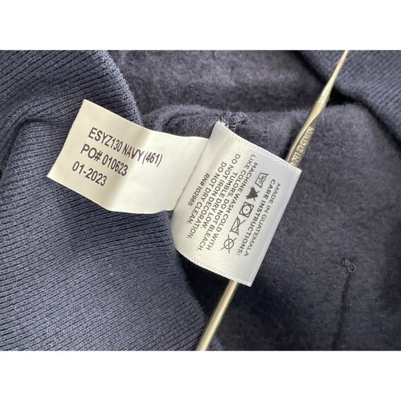 League 91 Mission Mountains Montana Full Zip Hoodie Kids Medium Navy Blue NEW - Picture 9 of 10